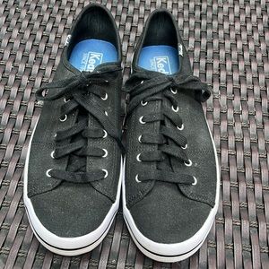 Keds Black Canvas Sneakers